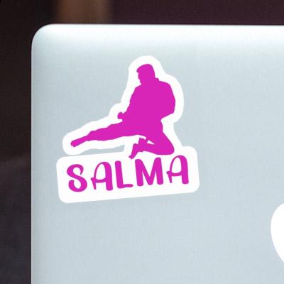Sticker Karateka Salma Laptop Sticker Karateka Salma Laptop Image