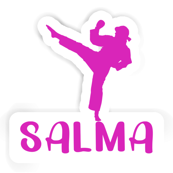 Sticker Salma Karateka Notebook Sticker Salma Karateka Gift package Image
