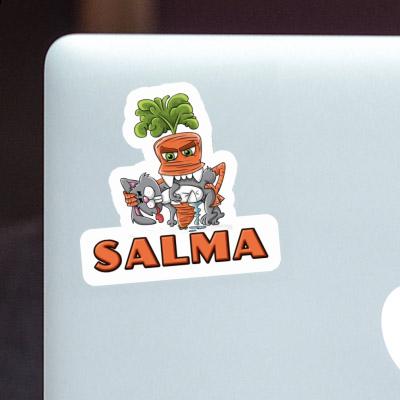 Monster-Möhre Aufkleber Salma Notebook Monster-Möhre Aufkleber Salma Notebook Image