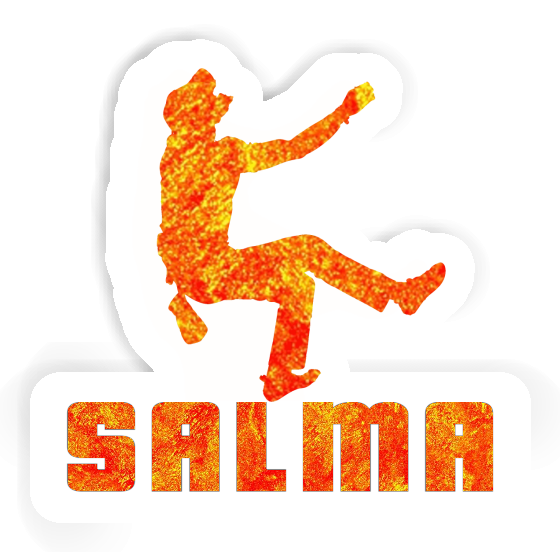 Salma Sticker Kletterer Notebook Salma Sticker Kletterer Notebook Image