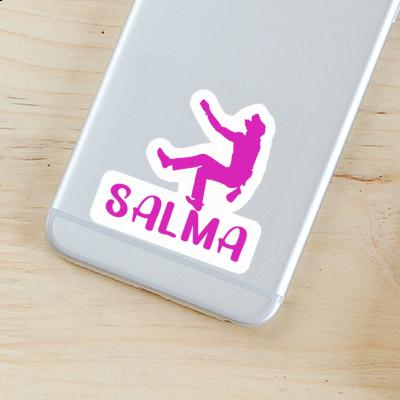 Aufkleber Kletterer Salma Notebook Aufkleber Kletterer Salma Notebook Image