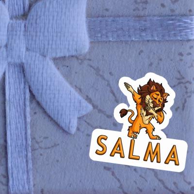 Lion Autocollant Salma Notebook Image