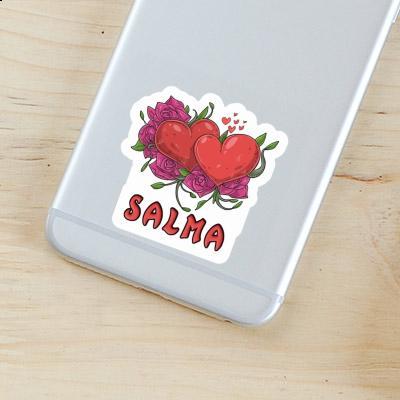 Autocollant Salma Cœur Notebook Autocollant Salma Cœur Gift package Image
