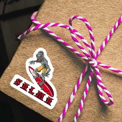 Sticker Surfer Salma Notebook Image