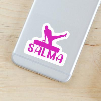 Gymnast Sticker Salma Laptop Gymnast Sticker Salma Laptop Image