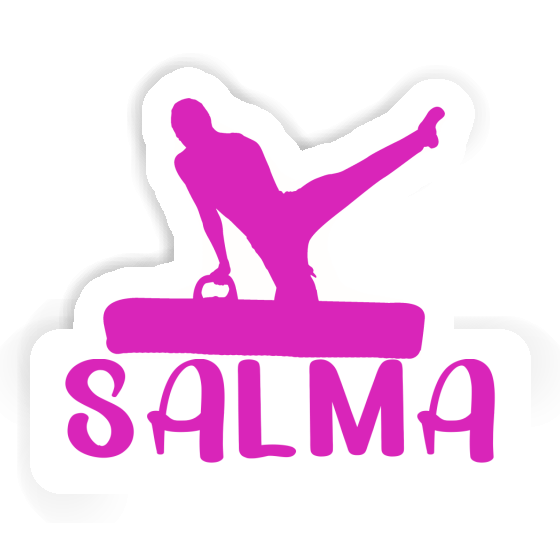 Gymnast Sticker Salma Notebook Gymnast Sticker Salma Gift package Image