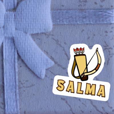 Salma Autocollant Arc à flèche Laptop Salma Autocollant Arc à flèche Laptop Image