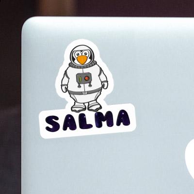 Sticker Astronaut Salma Notebook Sticker Astronaut Salma Gift package Image