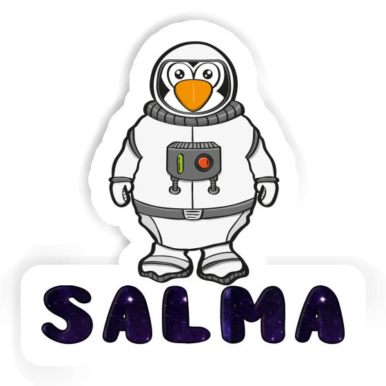 Sticker Astronaut Salma Notebook Sticker Astronaut Salma Gift package Image