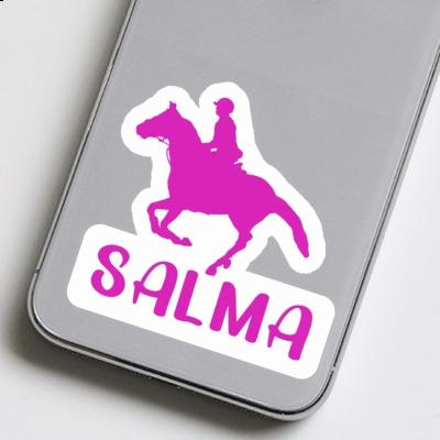 Sticker Horse Rider Salma Notebook Sticker Horse Rider Salma Gift package Image