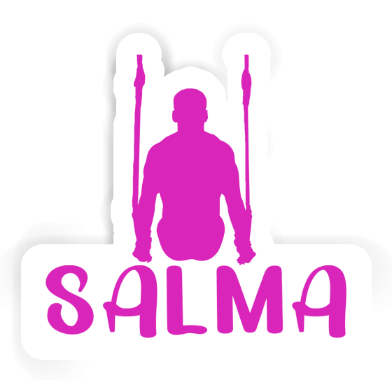 Salma Autocollant Gymnaste aux anneaux Gift package Image