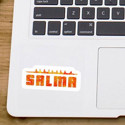 Autocollant Salma Bateau à rames Gift package Image