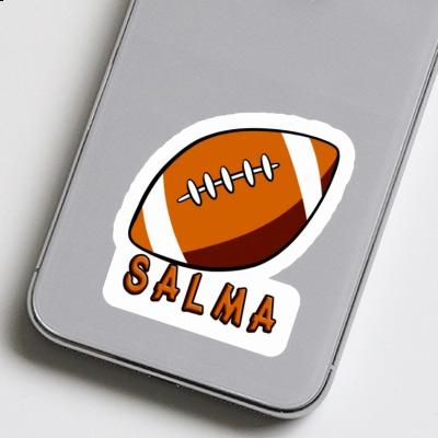 Sticker Salma Rugby Ball Notebook Sticker Salma Rugby Ball Gift package Image