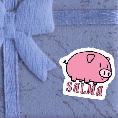 Salma Sticker Schwein Laptop Salma Sticker Schwein Laptop Image