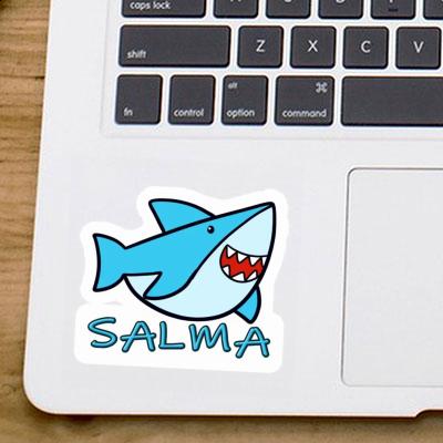Salma Autocollant Requin Notebook Image