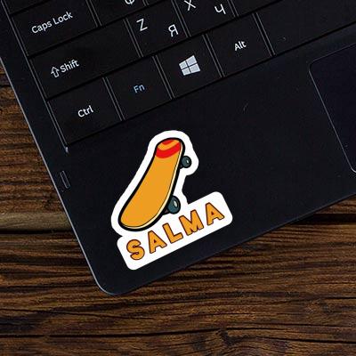 Aufkleber Salma Skateboard Notebook Aufkleber Salma Skateboard Notebook Image