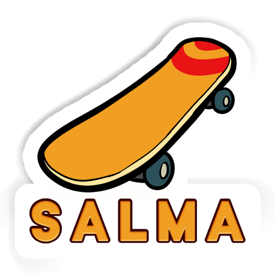 Salma Sticker Skateboard Notebook Salma Sticker Skateboard Gift package Image