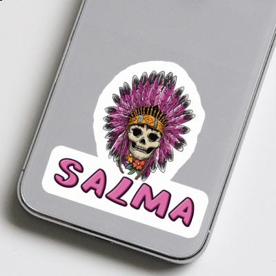 Lady Tête de mort Autocollant Salma Lady Tête de mort Autocollant Salma Image
