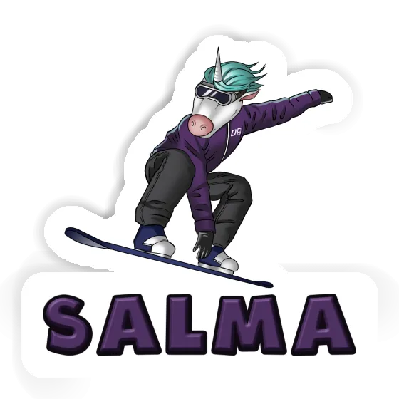 Snowboardeuse Autocollant Salma Notebook Snowboardeuse Autocollant Salma Gift package Image