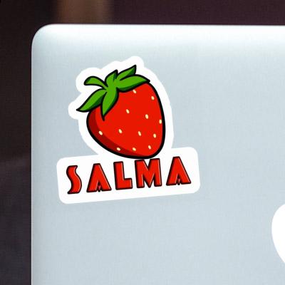 Erdbeere Aufkleber Salma Laptop Image
