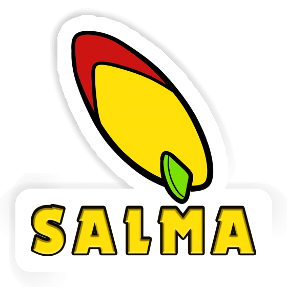 Autocollant Salma Planche de surf Notebook Autocollant Salma Planche de surf Gift package Image