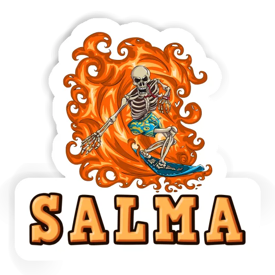 Surfeur Autocollant Salma Notebook Surfeur Autocollant Salma Notebook Image