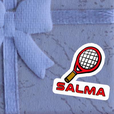 Aufkleber Salma Tennisschläger Notebook Aufkleber Salma Tennisschläger Notebook Image