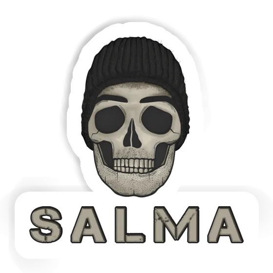 Autocollant Salma Tête de mort Notebook Autocollant Salma Tête de mort Gift package Image
