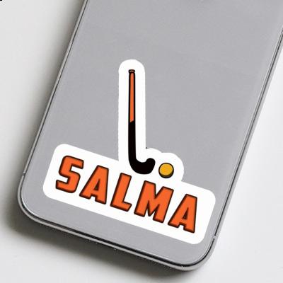 Sticker Floorball Stick Salma Notebook Sticker Floorball Stick Salma Gift package Image