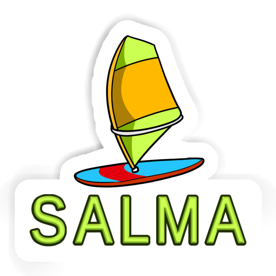Sticker Salma Windsurf Sail Notebook Sticker Salma Windsurf Sail Gift package Image