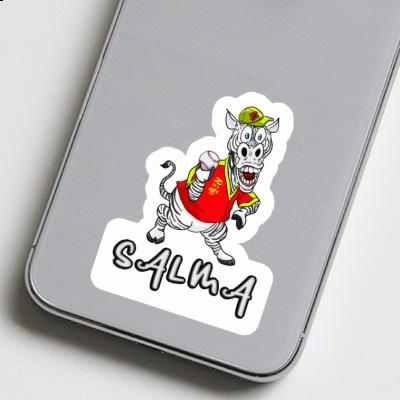 Sticker Salma Baseballer Notebook Sticker Salma Baseballer Gift package Image