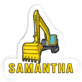 Samantha Sticker Excavator Image