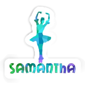Autocollant Ballerine Samantha Image