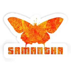Aufkleber Samantha Schmetterling Image