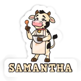 Köchin Sticker Samantha Image