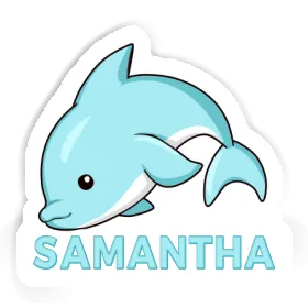 Aufkleber Fisch Samantha Image
