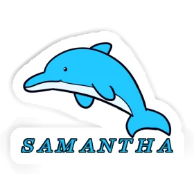 Samantha Sticker Delphin Image