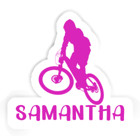 Downhiller Aufkleber Samantha Image