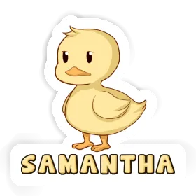 Samantha Sticker Ente Image