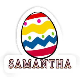 Autocollant Oeuf de Pâques Samantha Image