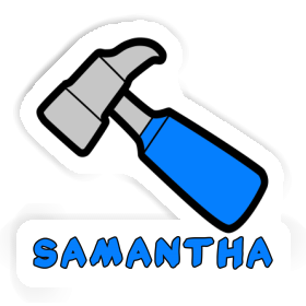 Hammer Sticker Samantha Image