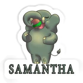 Sticker Samantha Elefant Image