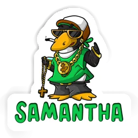 Autocollant Samantha Pingouin hip-hop Image