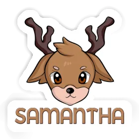 Sticker Samantha Deer Image