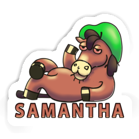 Samantha Aufkleber Pferd Image