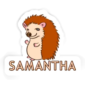 Samantha Aufkleber Igel Image