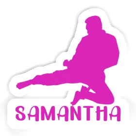 Aufkleber Samantha Karateka Image