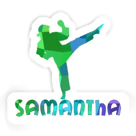 Sticker Karateka Samantha Image