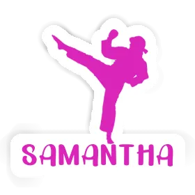 Sticker Karateka Samantha Image