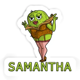 Samantha Aufkleber Kiwi Image
